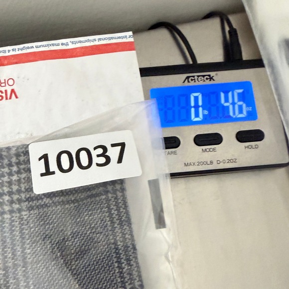 TIBI Glen Plaid Wool Corset Belt Womens 4 Gray Black Sheer Zipper Accessory - Picture 14 of 14